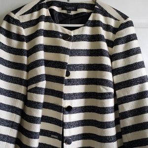 Talbots Womens Black & White Jacket
